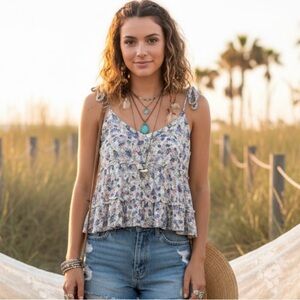 SOLD SO Women's Floral Blouse Size XS